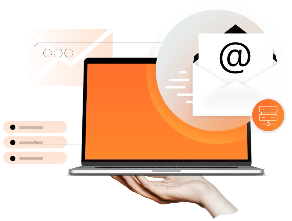 ภาพประกอบบริการ Mail Server Solution อีเมลโฮสติ้งบนคลาวด์สำหรับองค์กร